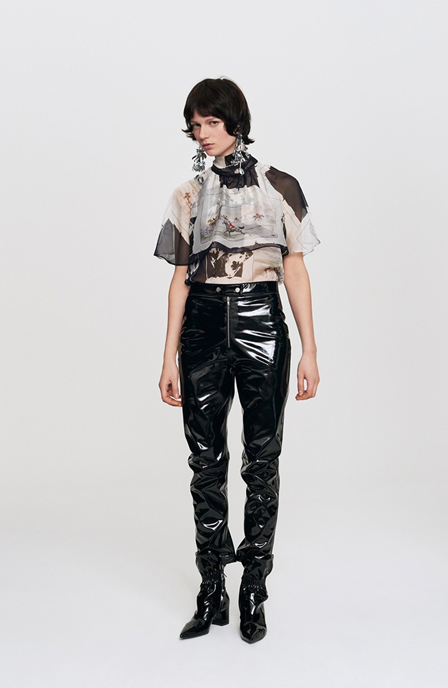 Pantalone in pelle MSGM donna autunno inverno Avezzano