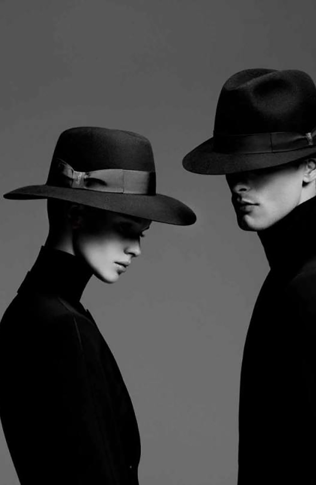 Cappello Borsalino feltro autunno inverno donna Avezzano